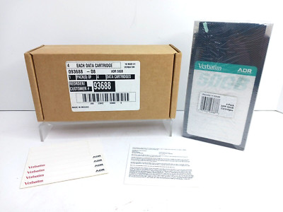 Verbatim ADR 25/50GB. Pack of 4.  Item #93688   Factory Sealed Data Cartridges 