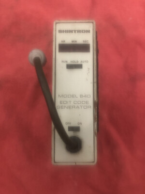 Shintron 640 portable SMPTE Time Code Generator for Sony BVU 100