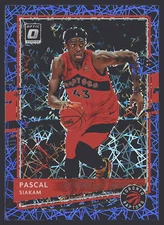2020-21 Donruss Optic #103 Pascal Siakam Blue Velocity