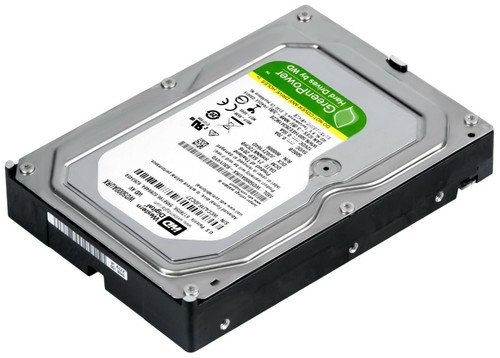 Hard Drive Western Digital AV 500GB 5400RPM 64MB SATA III WD5000AURX 3.5 Inch - 第 3/4 張圖片