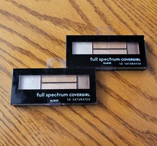 Lot of 2 - CoverGirl Full Spectrum Eyeshadow Quad Palette - # FS200 Steady