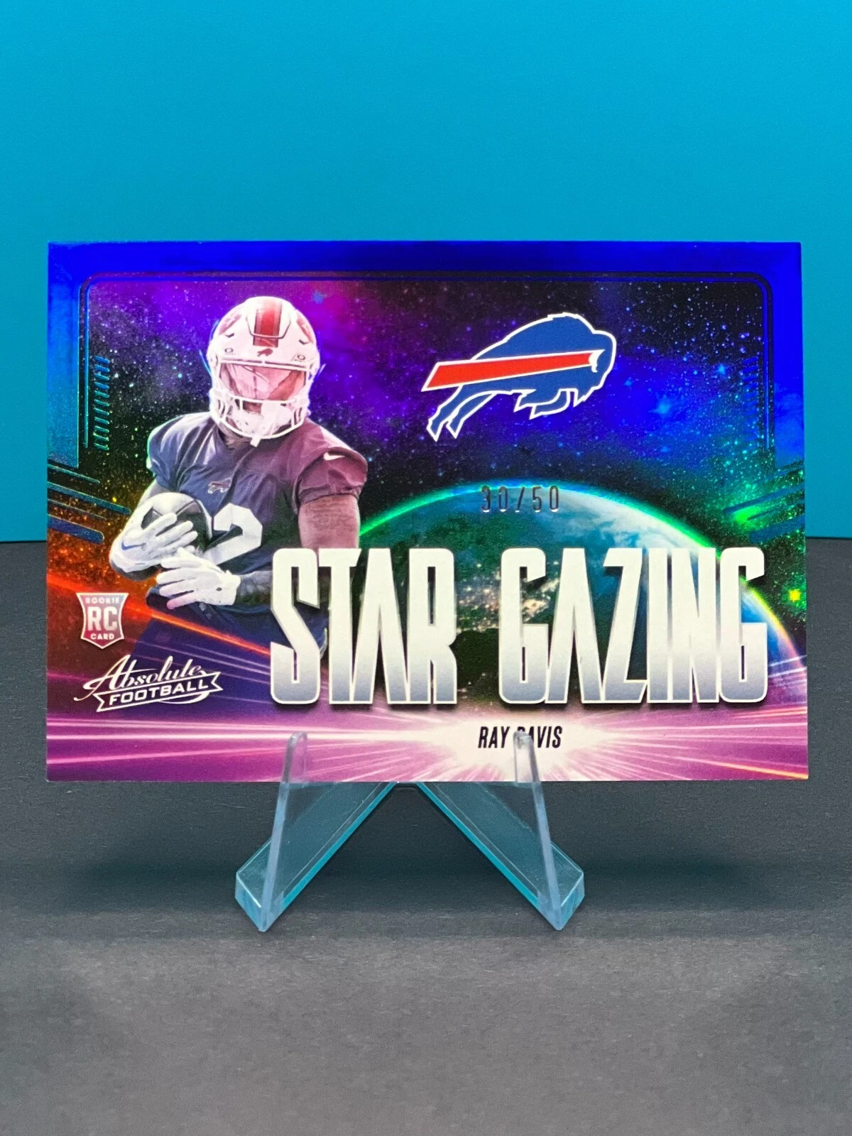 Ray Davis Panini Absolute Star Gazing #SGRDS Red Spectrum
