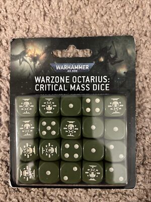 Warhammer 40K: Warzone Octarius - Critical Mass Dice (40-28)