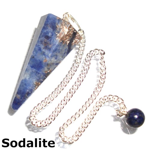 Gemstone Crystal Point Dowsing Pendulum Scrying Dowser Healing Reiki Therapy - Picture 177 of 216