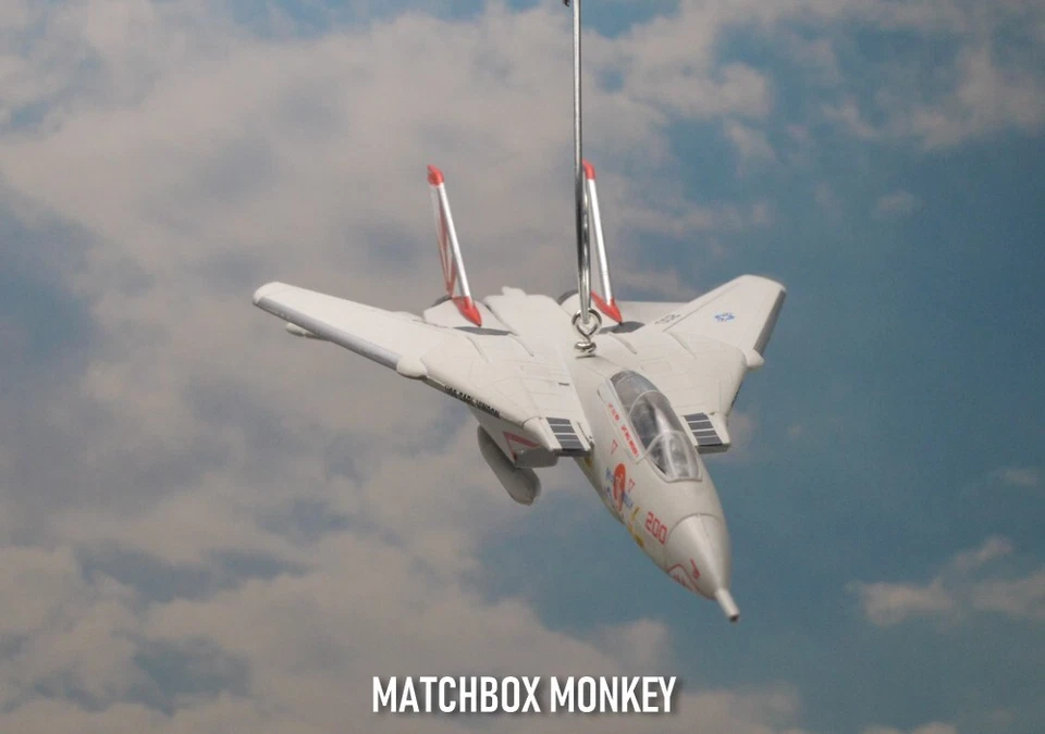 F-14A Tomcat VF-111 Miss Molly Sundowners US Navy Jet Custom Christmas Ornament - Image 4 of 4