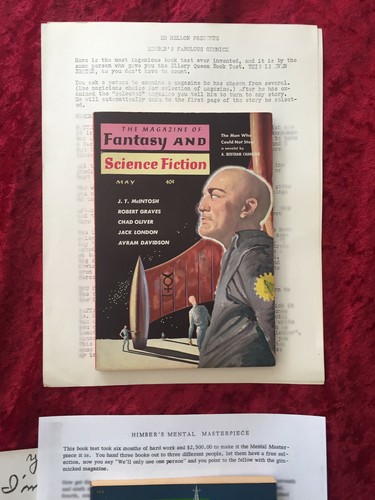 HIMBER'S MENTAL MASTERPIECE & HIMBER'S FABULOUS GIMMICK–TWO BOOK TESTS! PERFECT - Picture 2 of 3