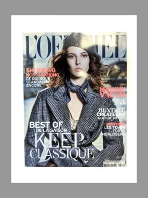 L'Officiel Paris Magazin 977 August 2013 Ruby Aldridge Marine Vatch
