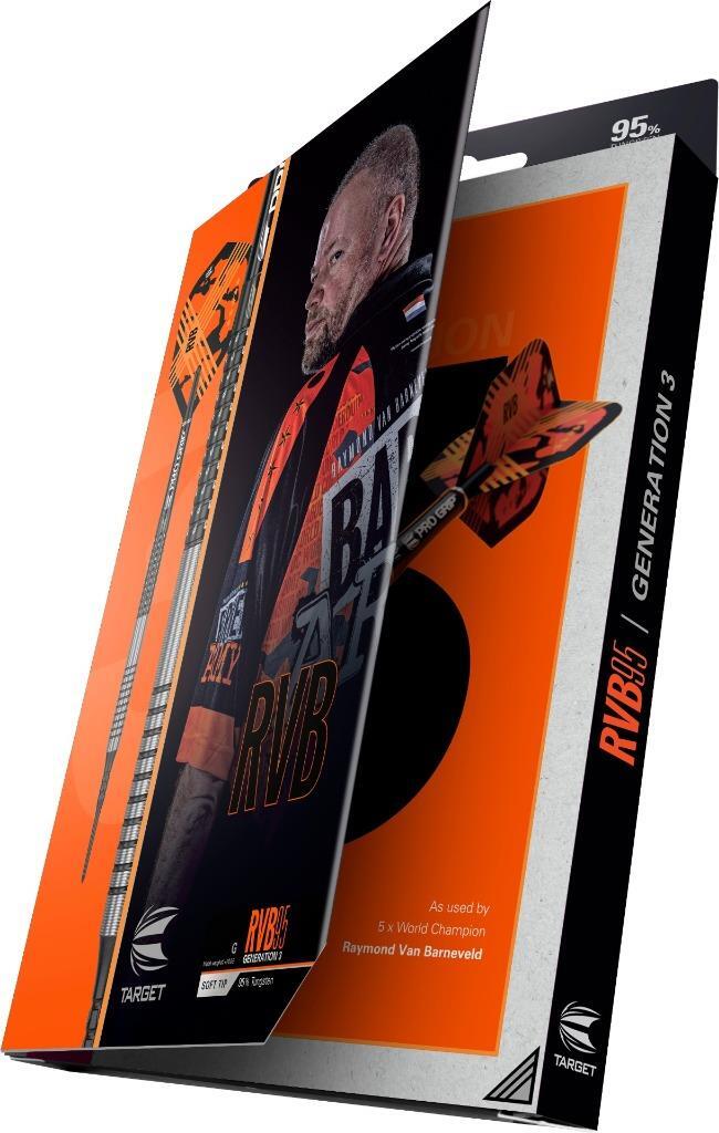 TARGET RVB95 G3 RAYMOND VAN BARNEVELD 95 TUNGSTEN 20 GRAM SOFT TIP