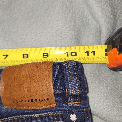 LUCKY BRAND Kids Youth 7 Jeans Classic Straight Dark Wash Adjustable waist - Picture 8 of 9