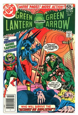 Green Lantern #109 1978 Co-Staring Green Arrow  DC Comics EX+