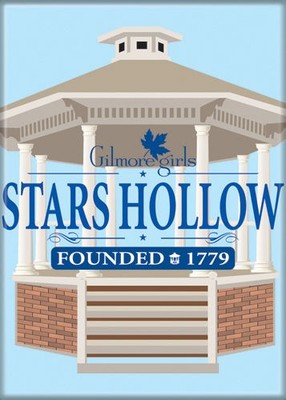 Gilmore Girls TV Series Stars Hollow Founded 1779 Refrigerator Magnet NEW  UNUSED