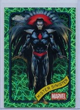 2025 Topps Chrome Marvel Mister Sinister Green Refractor #155 /99