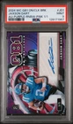 2024 WILD CARD QB1 ON THE CLOCK BRICK AUTOS #JD1 JAXSON DART 1/1 PSA 9