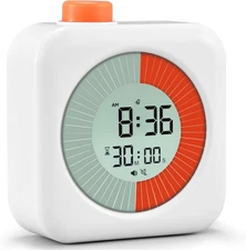 Digital Visual Timer 60-Minute Countdown (3-In-1) for Kids & Adults, Handy Time