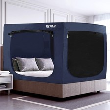 Bed Tent Twin Bed Canopy Tents - Portable Dream Tent for Kids and Adult Indoo...