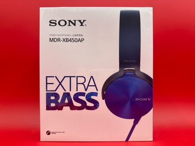 Sony MDR-XB450AP Extra Bass Headphones blue MDRXB450APLQ    ️     NEW!!!!
