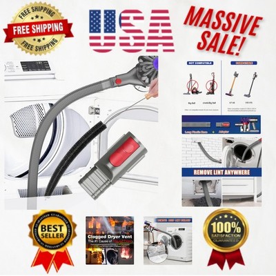 Efficient Lint Remover Kit Compatible with Dyson V7-V15 - Deep Clean Your Dryer