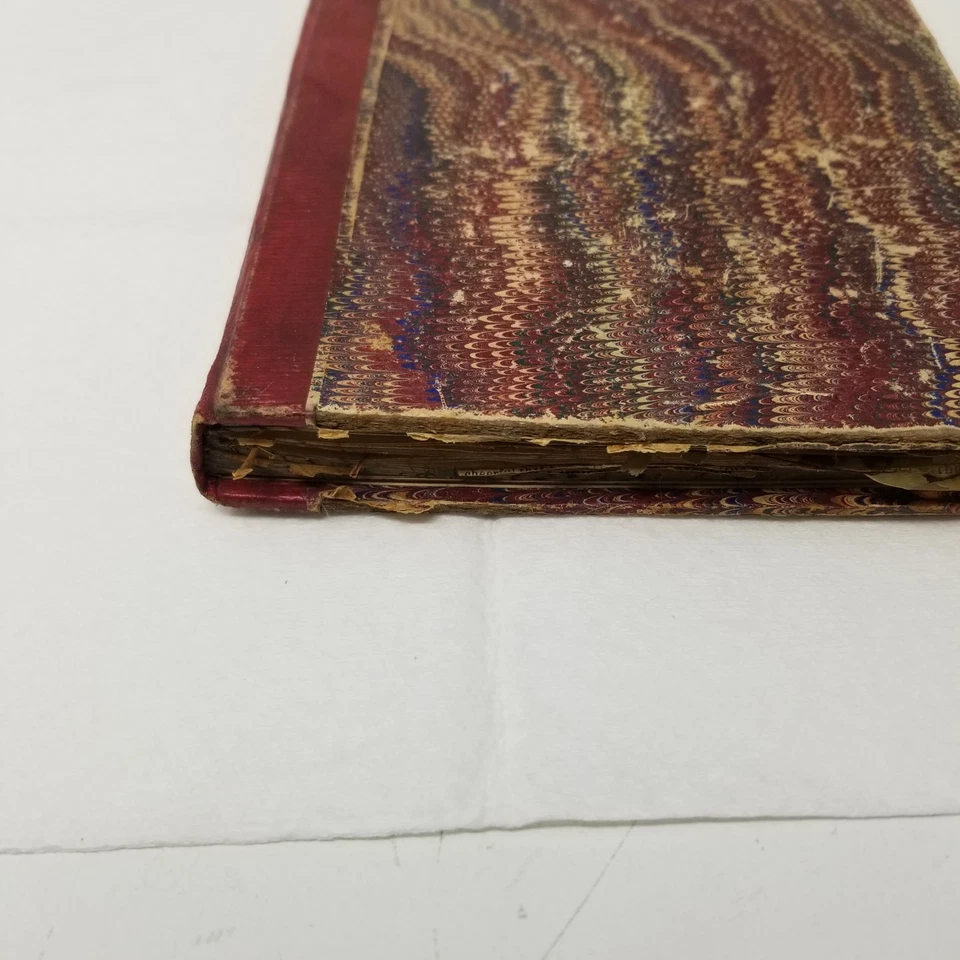 Álbum de recortes antiguo de la década de 1880 niñas hojas prensadas periódicos de Missouri Foto 2 de 4