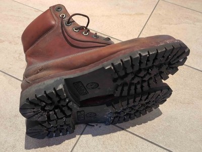 Timberland 6-Inch Vintage Boots US 10M EU ca. EU 44 dunkelbraun distressed