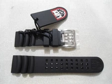 New Luminox Scott Cassell Deep Dive 24mm Genuine Rubber Watch Strap || Last One