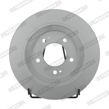 2x FERODO Bremsscheiben Hinten für KIA CARENS IV SOUL II (PS) 284mm