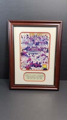 2006 St Louis Cardinals World Series Framed LE Print #2231/5000