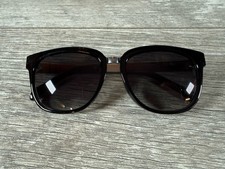 Fossil Sunglasses FW111 53720 54-18-151 Black Rectangle Lens
