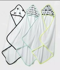 Cloud Island Baby 3pk Hooded Towel - Cotton Polyester Blend,
