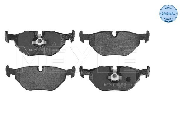 Bremsbelagsatz Scheibenbremse Meyle 025 209 9517 FüR BMW Z1 Z3 E34 E36 E30 E32-image