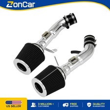 For Q50 3.7L 14-15 370Z 09-20 Cold Air Intake Kit  Black Filter w/ Heat Shield