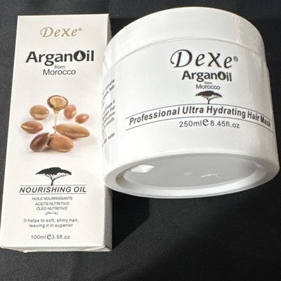 DeXe ArganOil from Morocco Ultra Hydrating Hair Mask for Damaged Hair 250ml