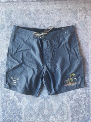 Howler Bros Surfshorts Herren Größe 36 '' Navy Palm Tree Beach Resort