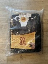 Honest Outfitters Dog Car Seat Hammock Cover Black New Non Slip Waterproof