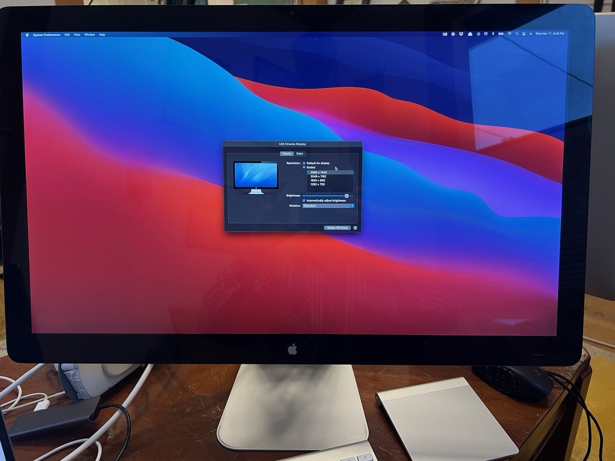ディスプレイ・モニター本体 Apple LED Cinema Display (27-inch) Apple LED Cinema Display 27