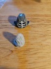 Lego Minifigure Hair Lot Of 7 Headgear,( Marked Lego) (Bag #38) — photo 3