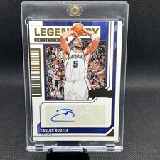 2023 Contenders Carlos Boozer Legendary Contenders Auto Bronze #LC-CBJ Jazz /10