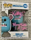 FUNKO POP! Pixar – SULLEY Signed Quoted Mary Gibbs Autograph Kitty W/ SWAU COA