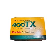 Kodak 400TX Black White Film - Yellow and Black
