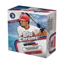 2025 TOPPS CHROME UPDATE SERIES BASEBALL MEGA 20 BOX CASE BLOWOUT CARDS