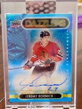 2024-25 Clear Cut Hockey Jeremy Roenick Dazzlers Auto #DA-JR