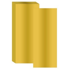 100 Packs Gold Toner Reactive PET Foil, 12" x 4.7"