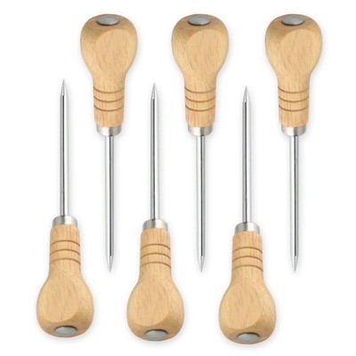 Yzurbu 6pcs Ice Pick for Breaking Ice, Stainless Steel Ice Pick