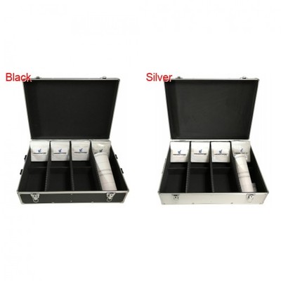 CheckOutStore Aluminum CD/DVD Storage Box (Holds 1000 Discs)
