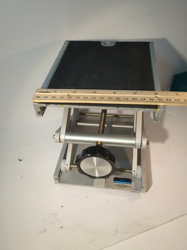 COLE PARMER JIFFY JACK LAB JACK PIATTAFORMA DI SOLLEVAMENTO ALLUMINIO MOLTO RESISTENTE - Foto 2 di 7