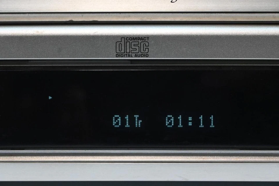 Denon DCD-755AE Reproductor de CD Grabadora Deck Plateado Usado de Japón Foto 4 de 4