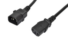 IEC Extension Lead Male To Female 10m - Kettle Style Connectors