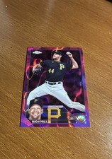 2023 Topps Chrome Update Series Rich Hill #USC20 Magenta & Purple Lava Lamp /299