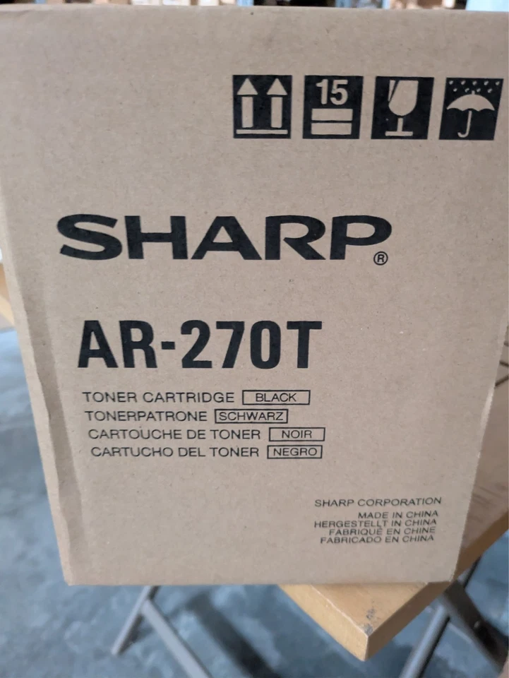 Sharp AR-270T Originaltoner Black/Schwarz SHARP - Bild 2 von 2