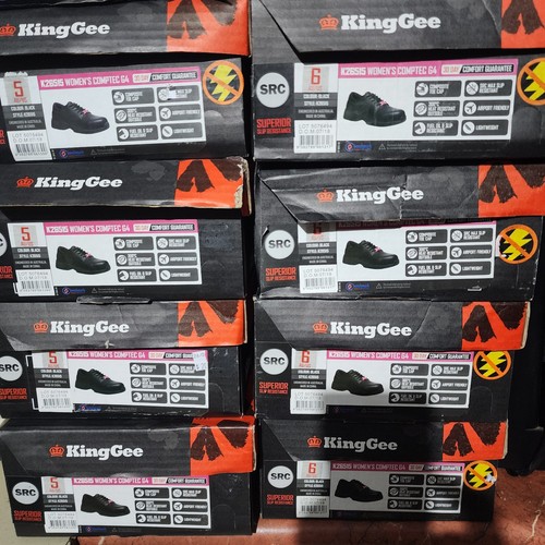 KingGee Comptec Safety Shoe Anti Static Composite Toe Src Slip Resistant  - Afbeelding 10 van 10