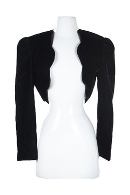 Dave & Johnny Women Coats & Jackets Boleros SM Black Acetate